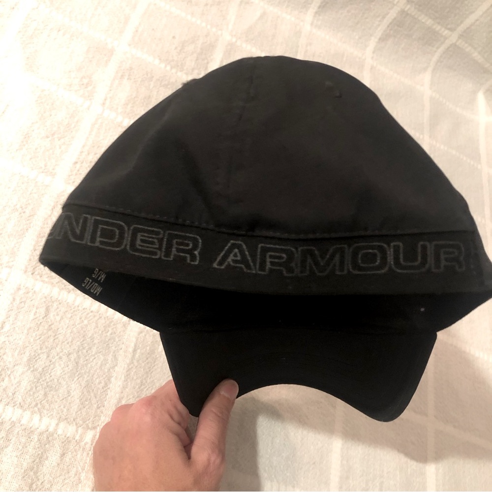 Under Armour Mens Black Storm Hat / medium / large - Picture 8 of 12